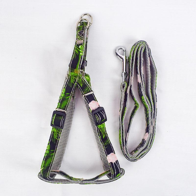 Pet supplies, pet supplies, pet supplies, one-piece consignment, anti-breakaway pet dog leash, patch, adjustable chest and back strap, dog leash undefined
