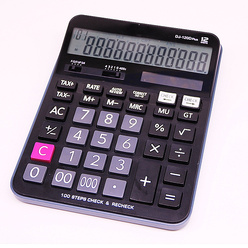 DJ-120D Plus multi-functional 12-bit calculator for cross-border computer financial office