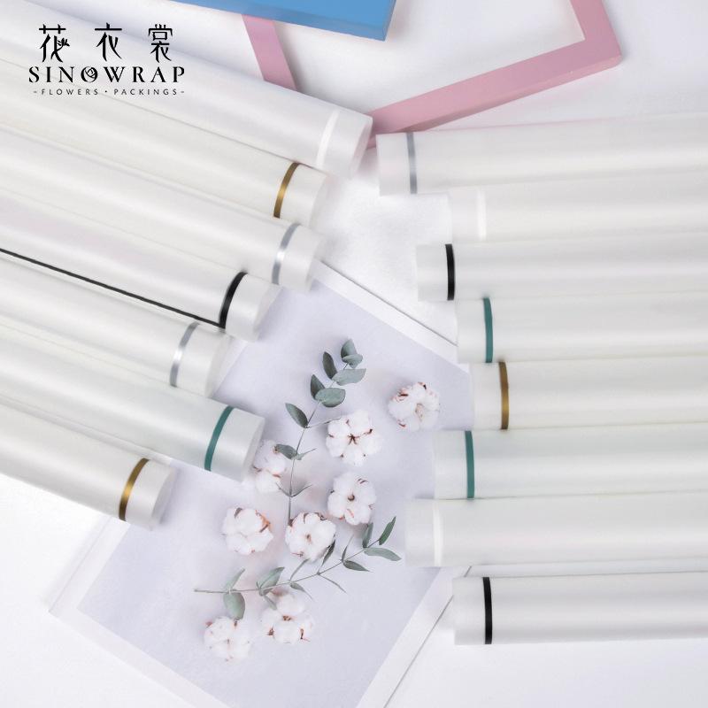 Flower dress square frame strips, black edge matte paper, simple style semi-transparent paper, flower gift wrapping paper, wholesale of flower shop supplies Application Scenario