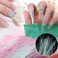 指妃28色美甲幻彩荧光丝线日系创意发光拉丝彩带光疗指甲装饰品图