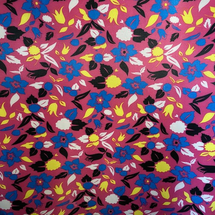 The bottom foam of the fabric for the sidin printing series of luggage, cosmetic bags and handbags is directly sold and wholesalized by the manufacturer Item Picture