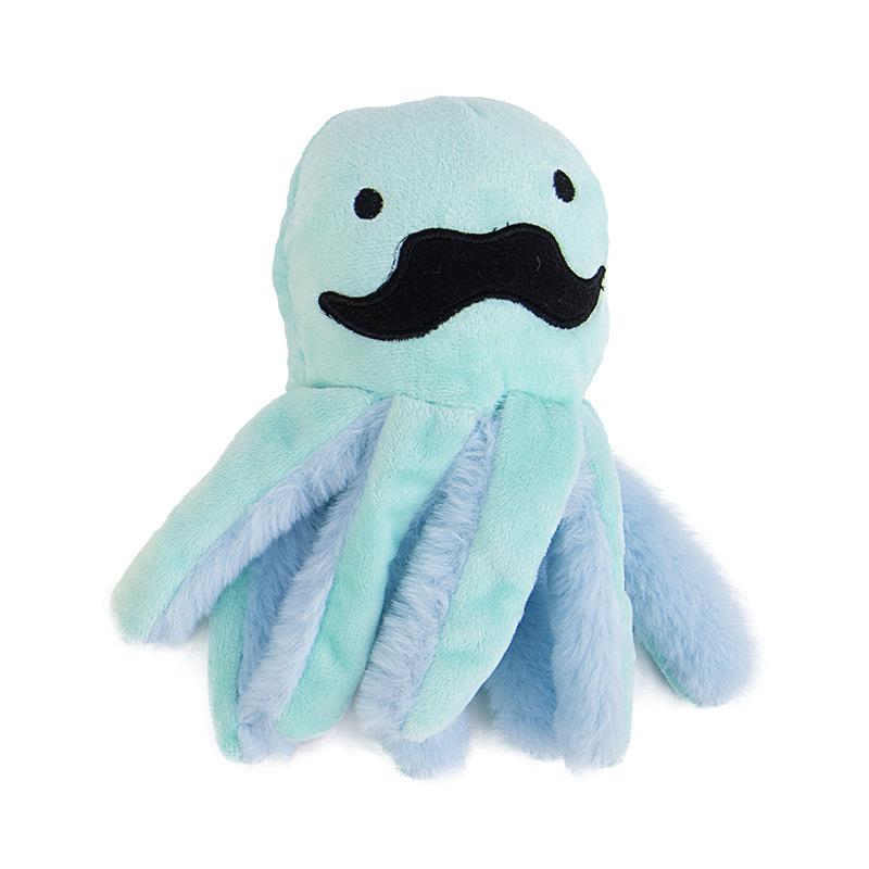 New pet supplies sound paper octopus dog toy bite resistant interactive small and medium-sized dog toy a replacement Item Picture
