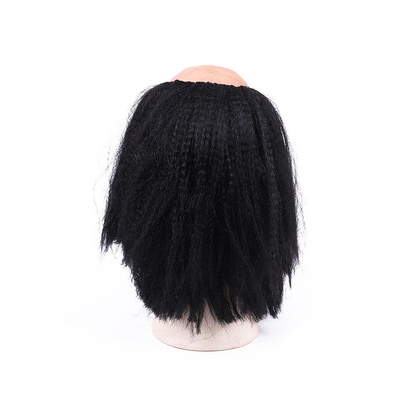 Masquerade ball headwear, strange bald head, strange uncle wig, bald head wig, funny wig, stage skit wig props Application Scenario