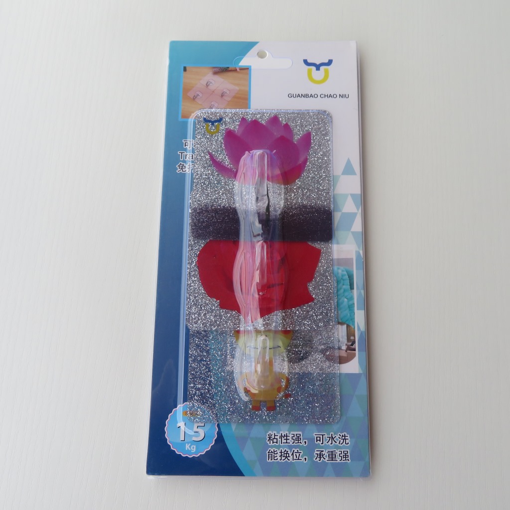 Factory direct sales, seamless strong suction card, three sets of crystal tree branch hooks, strong non-drilling hooks, no damage to the wall details Picture