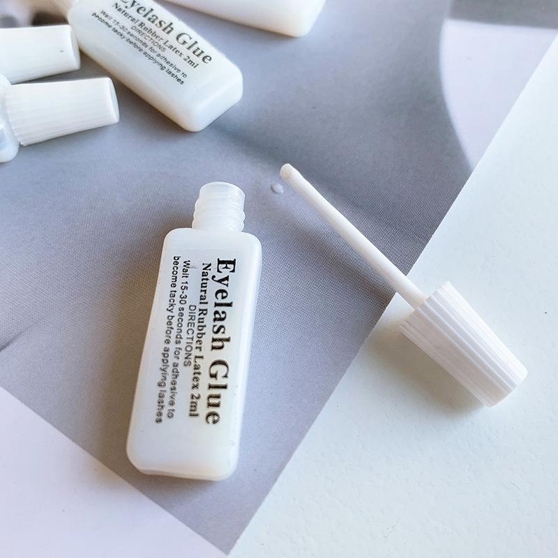 Mini portable eyelash glue beauty double eyelid grafting eyelash transparent setting false eyelash craftsman eyelash beauty details Picture