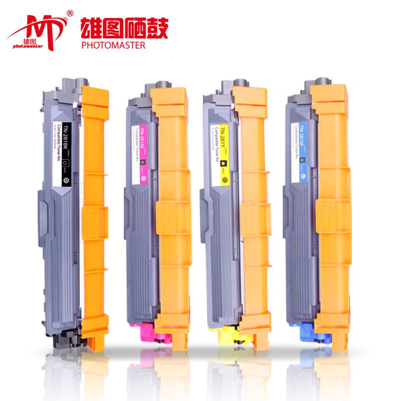 The Xiongtu 281BK powder cartridge is compatible with Brother HL-3150CDN, 3170CDW, MFC-9140CND/9330CDW Item Picture