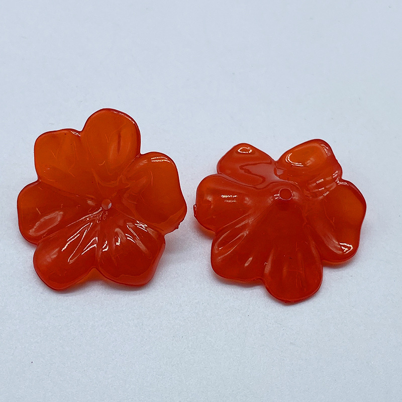 diy simple handcrafted ancient-style headwear and hairpin accessories factory direct sales acrylic jelly petal accessories undefined