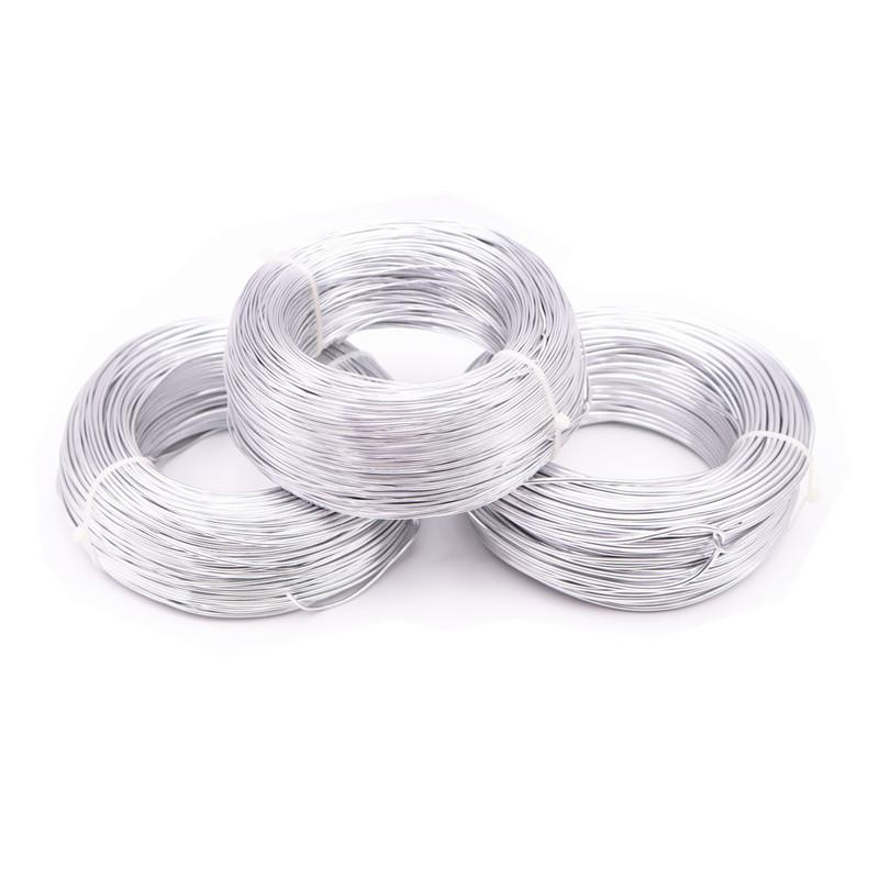Coated Aluminum Wire Bonsai Aluminum Wire Gardening Aluminum Wire Diy Metal Tie Wire Jewelry Modeling Materials Crafts Soft Aluminum Wire Item Picture