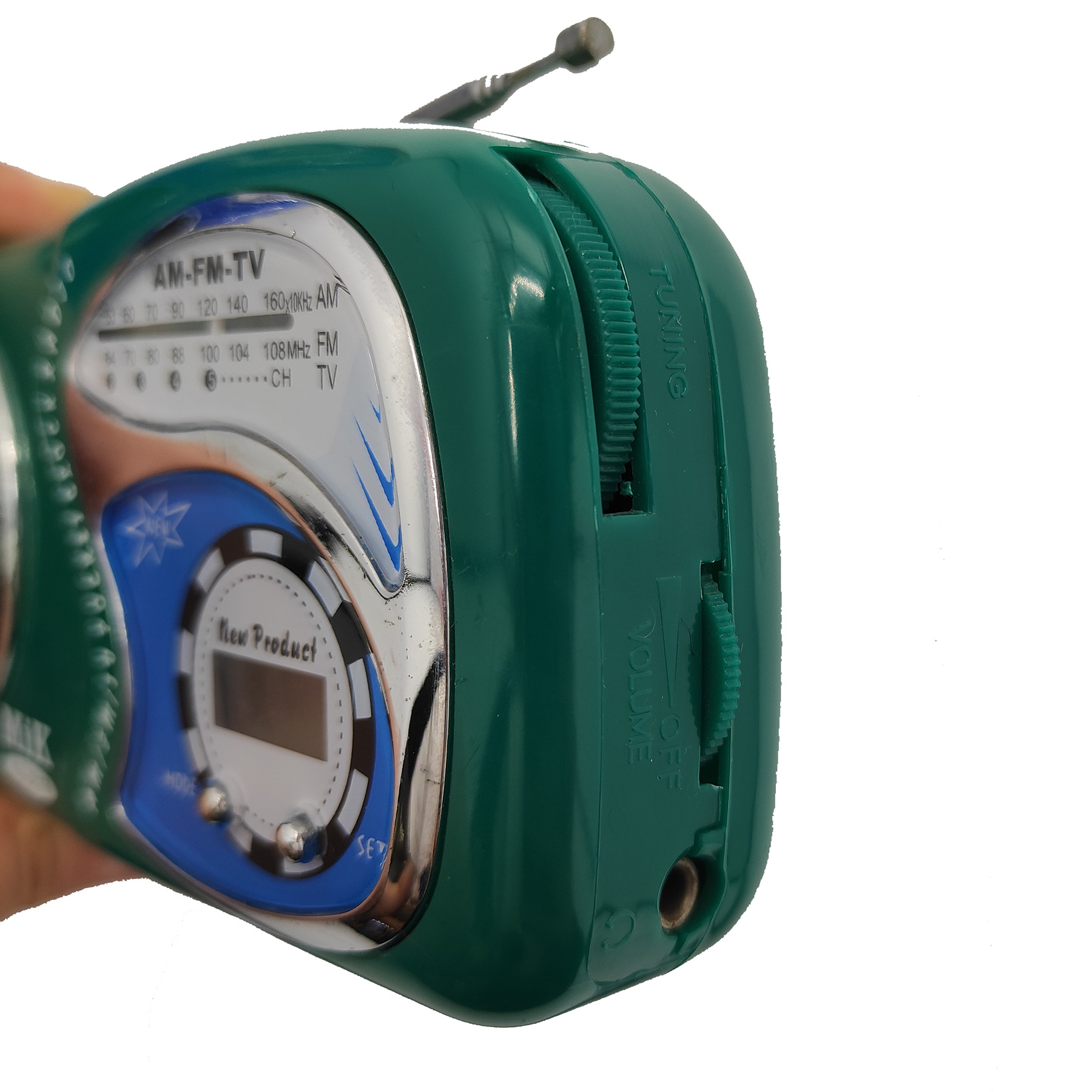 cmikAM/FM/TV radio, multi-band radio with time and antenna, external sound radio Application Scenario