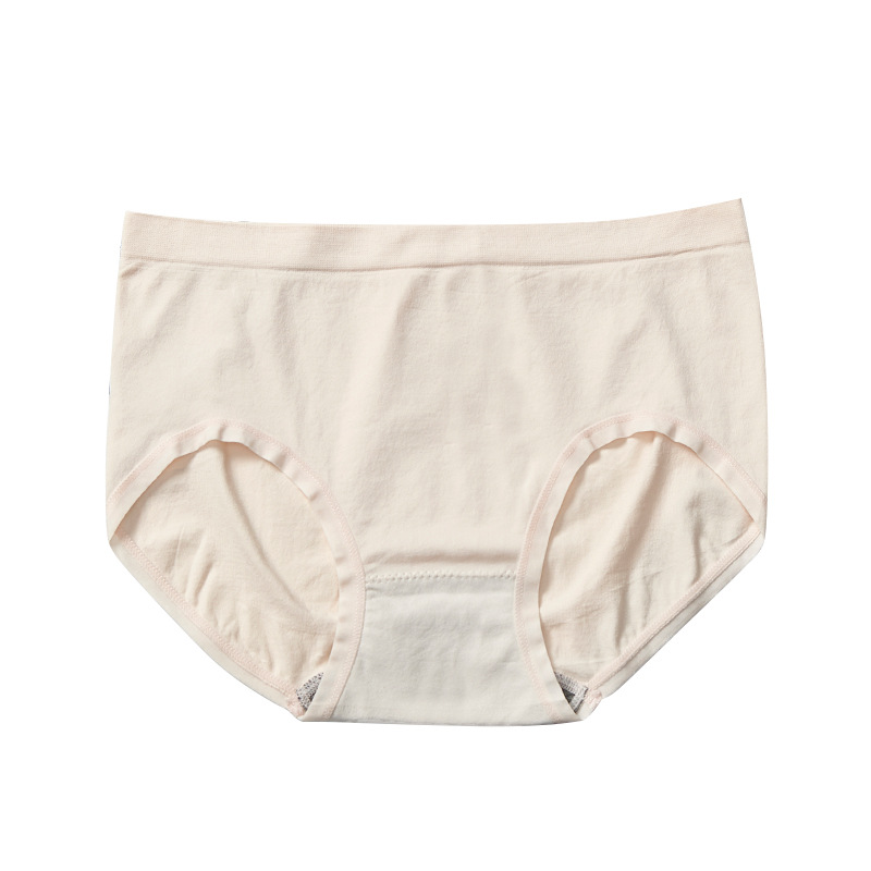 【 Single piece Packaging 】 High-waisted sexy nude ammonia triangle pants, girls' cotton inner moisture-absorbing seamless women's underwear Item Picture