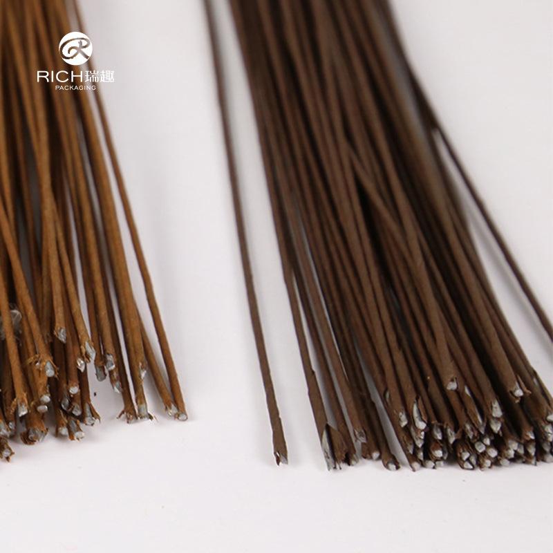 Flower art wire, flower pole, wire, green paper wrapped wire, flower packaging tools, flower shop supplies. One tube = one pack details Picture