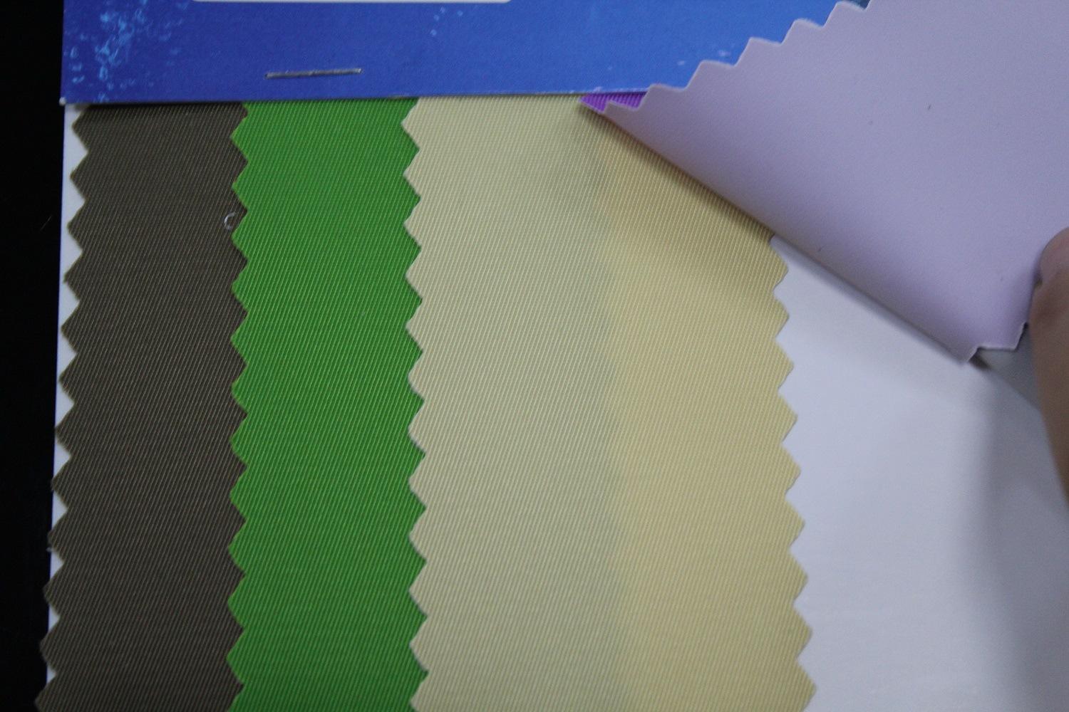 Hot-selling RPET recycled Oxford fabric 290 twill composite fabric, tent fabric, bag fabric, in stock and dispatched directly Item Picture