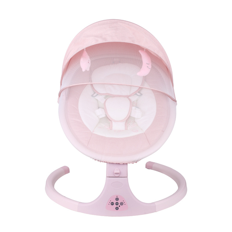 厂家直销 新款婴儿电动摇 宝宝摇床 智能蓝牙电动摇篮婴儿床 跨境详情图5