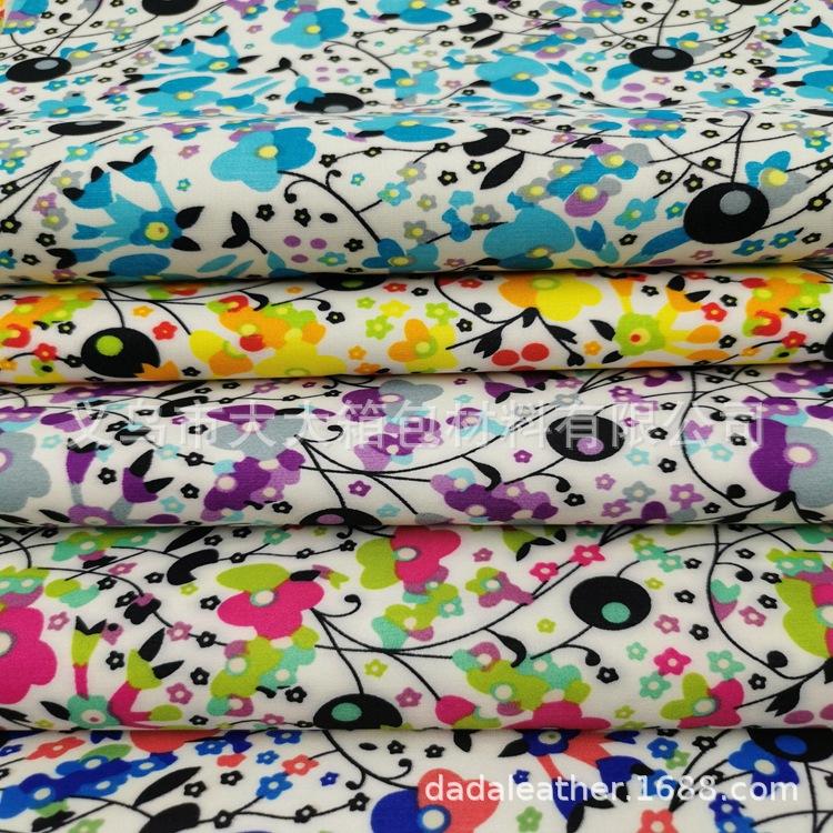 Korean velvet printing [Monthly sales of 500 pieces] Outer packaging fabrics for bags, cosmetic bags, suitcases, handbags, etc