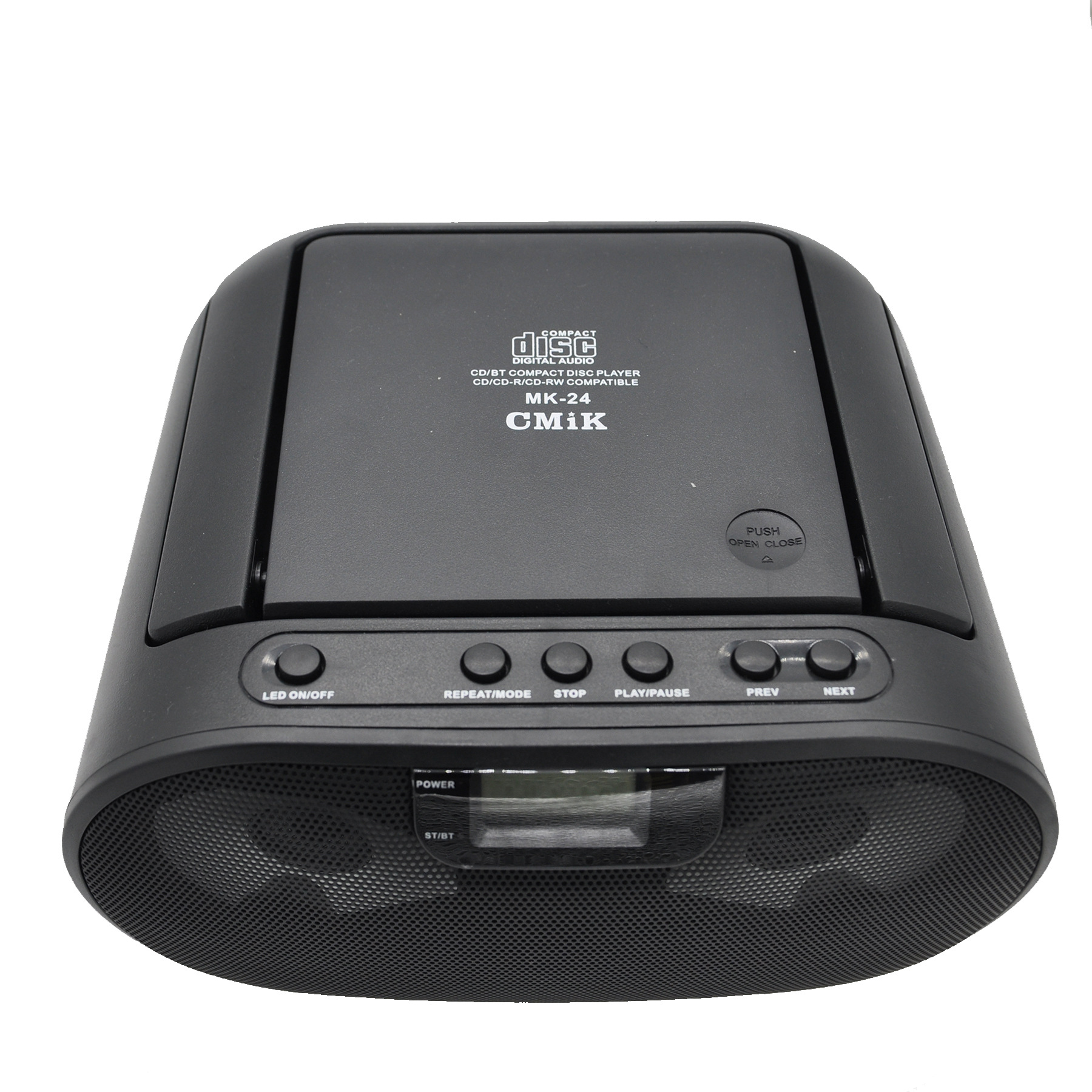 CMiK Bluetooth reception, compatible with CD and MP3 discs, USB and SD card radio functions Specification image