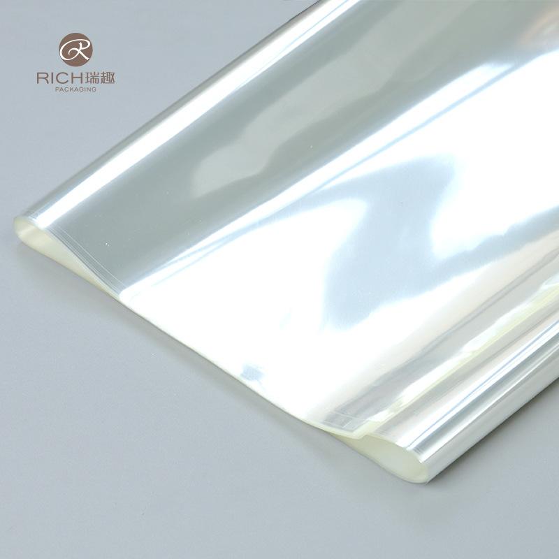 Ruiqu 50 pieces of flower gift, floral art wrapping paper, DIY bouquet supplies, thickened and enlarged transparent cellophane wholesale