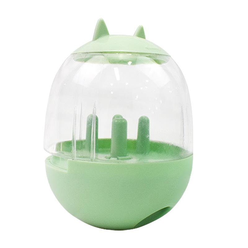 New non-collapsible pet dog toy dog interactive nibble leaky toy alien ship toy leaky spaceship replacement Item Picture