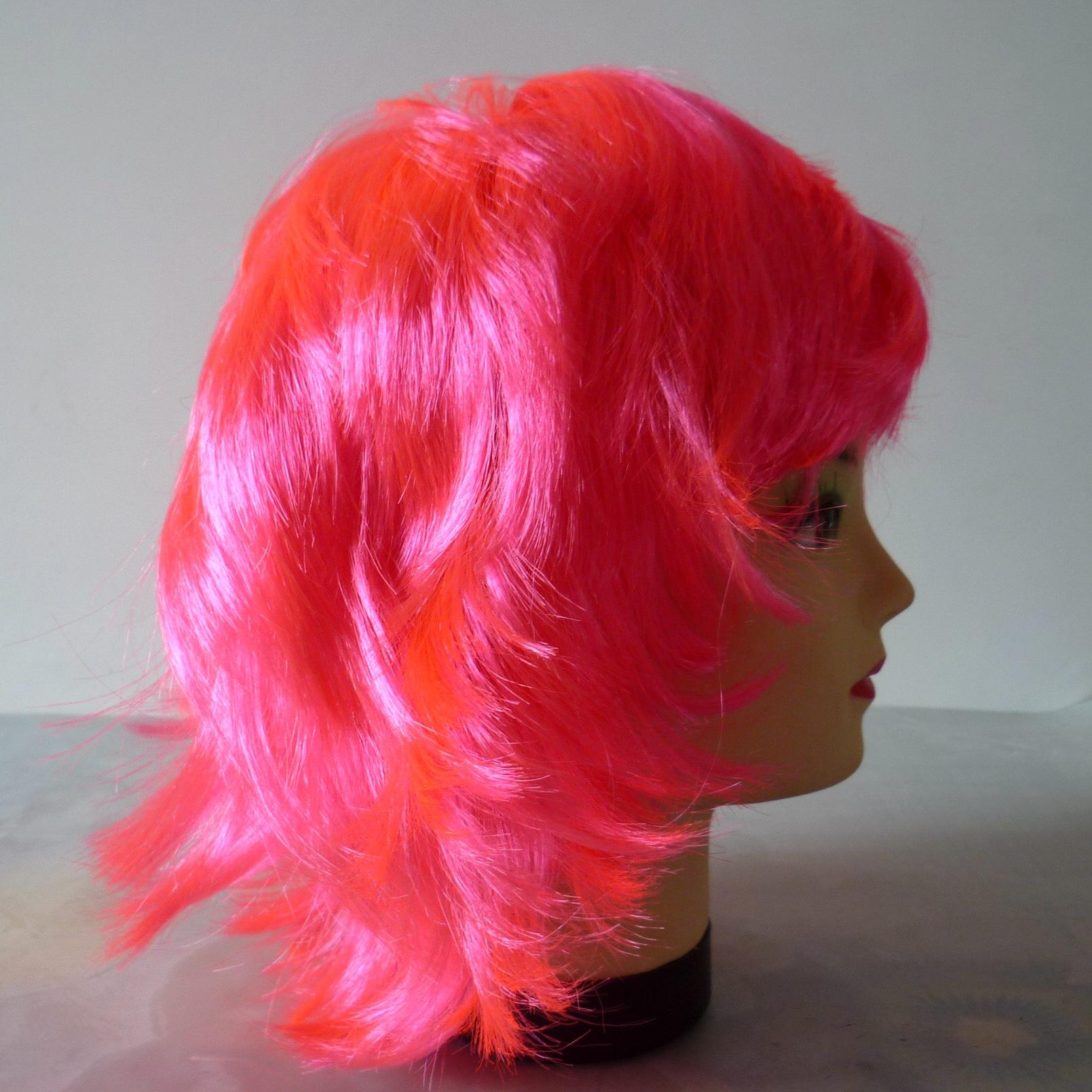 Monocromático flotante corto rizado peluca estrella de la moda anti-balanceo cabello corto personalizado comercio exterior venta exterior peluca manga de cabeza manga de pelo peluca Specification image