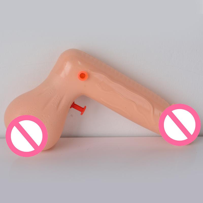 Cross-border Singles party props jj costume Fun water gun Adult party willy penis water gun details Picture
