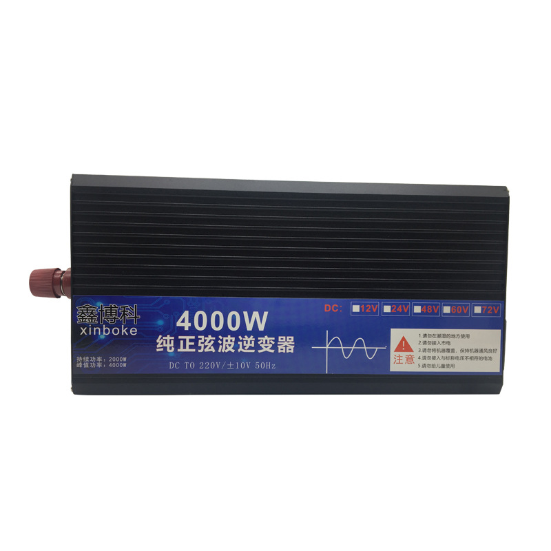 跨境供应足功率逆变器纯正弦波4000W加工定制输出110V/220V太阳能细节图