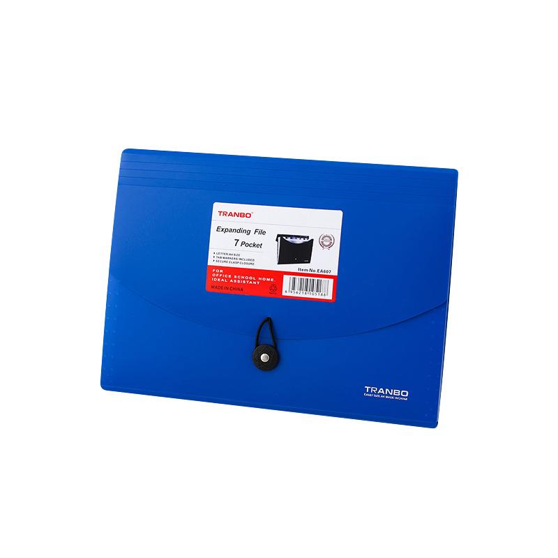 A4 organ bag folder, student test paper holder, 7-compartment classified storage holder, a4 folder, multi-layer storage bag Item Picture
