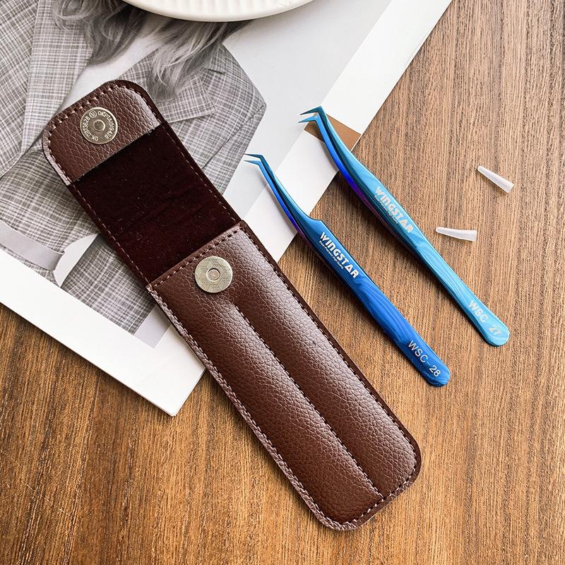 Eyelash curler set golden feather dolphin eyelash grafting tweezers false eyelash tool auxiliary planting flowering tweezers precision undefined