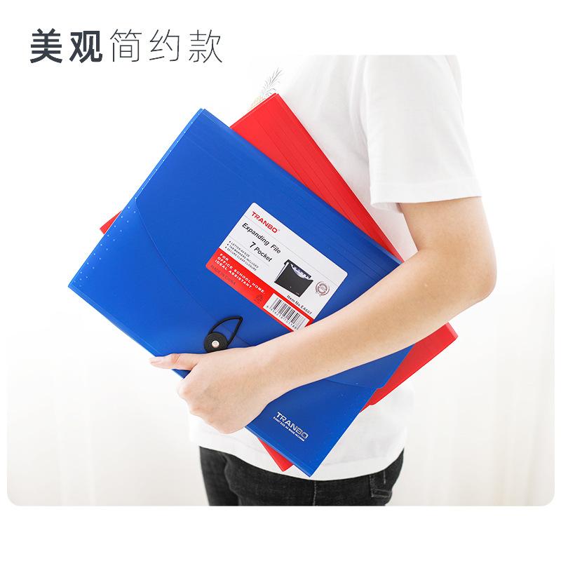 A4 organ bag folder, student test paper holder, 7-compartment classified storage holder, a4 folder, multi-layer storage bag Application Scenario