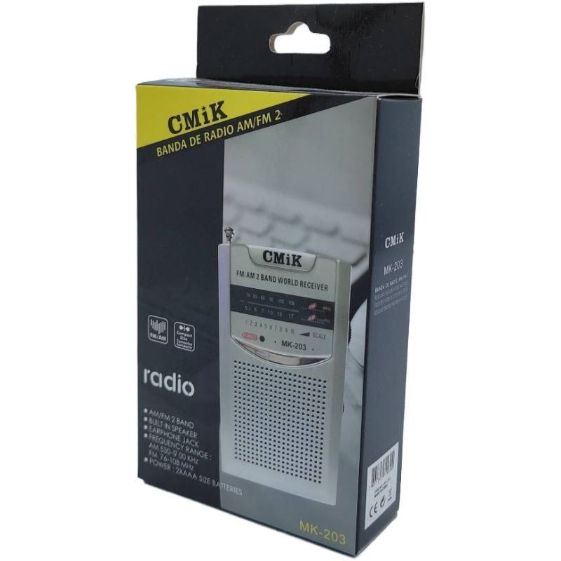 CMiK Mini FM AM Two-band motion Radio Stereo Conference Receiver Item Picture