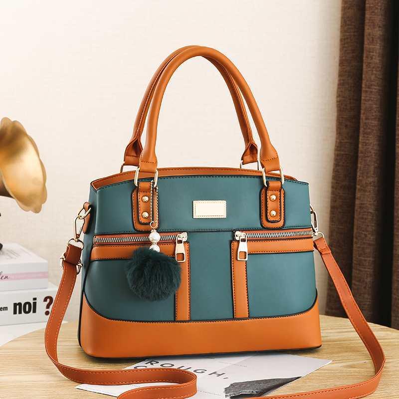 Autumn's new trend: Instags-style women's crossbody bag with large capacity, fashionable and versatile, simple and in stock for wholesale Specification image