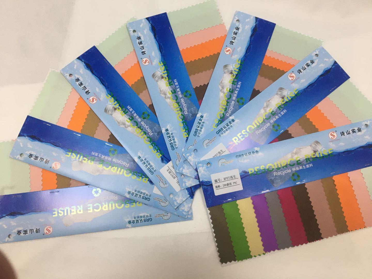 New recycled RPET Oxford fabric factory direct sales 292 twill PVC Application Scenario
