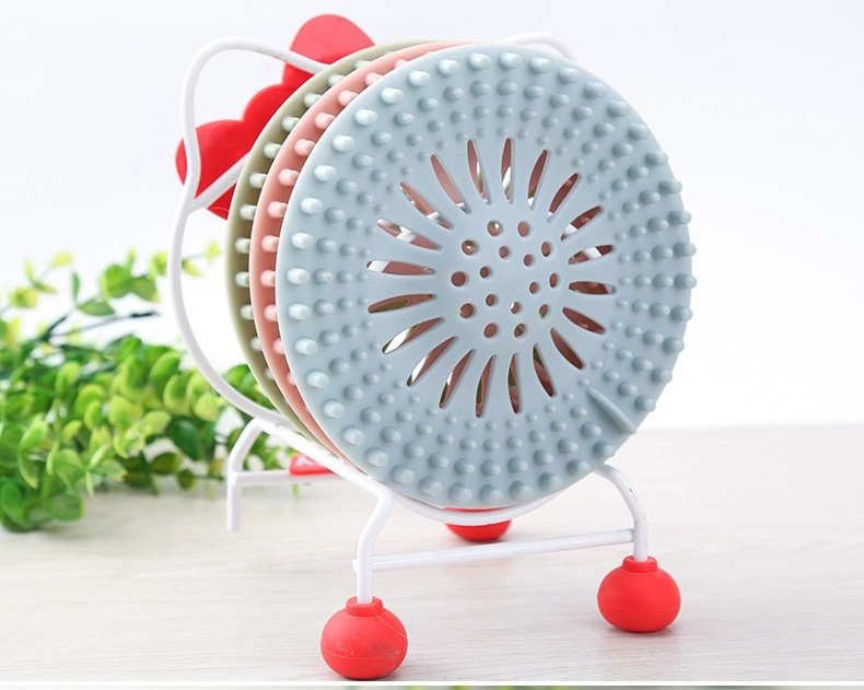 Kitchen silicone floor drain and sink cover with suction cup, bathroom sink and sink leak-proof and water-blocking plug, bathtub plug Specification drawing