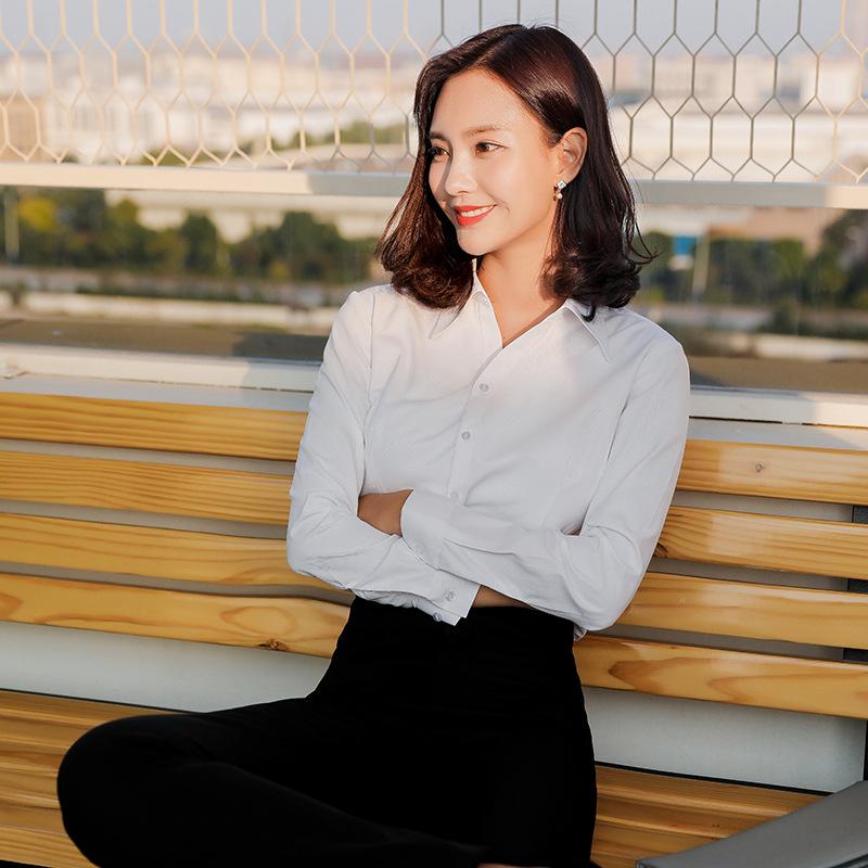 女式衬衫实物图