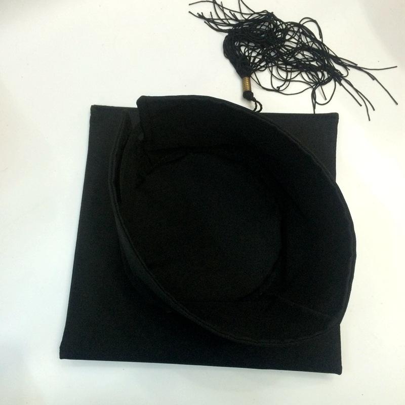 Pointed-angled doctor hats, tassel graduation hats, bachelor's graduation hats, and various types of graduation hats are custom-made Specification image