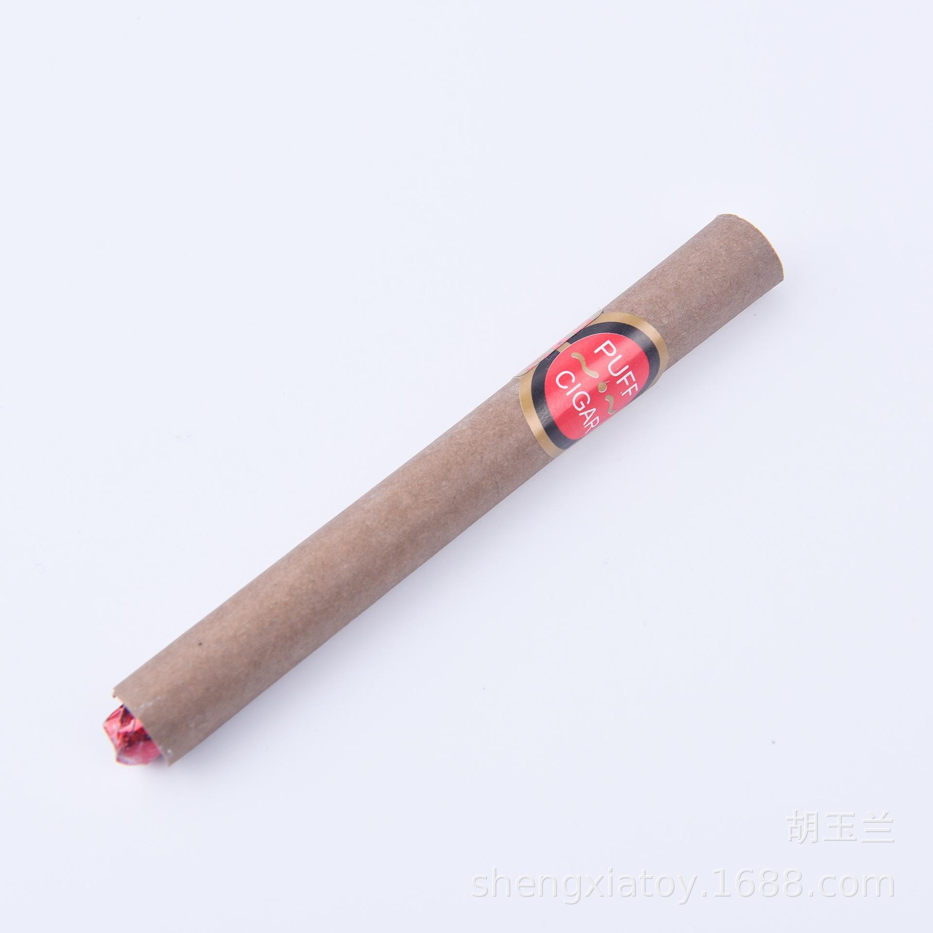 Halloween dance party costume, miniature simulation cigar, wedding game prop, prank and show off Cuban cigar undefined