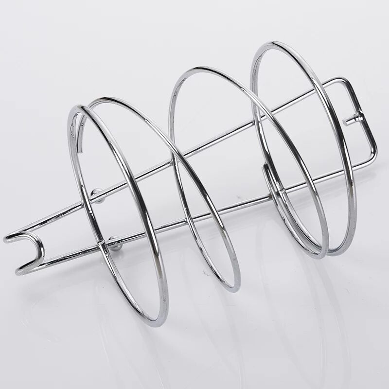 Factory direct sales of seamless stainless steel large hair dryer stand, no need for drilling, strong wall-mounted bathroom hair dryer cylinder base Specification drawing
