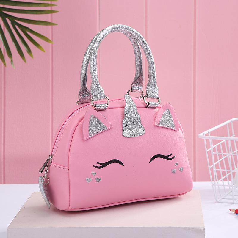 Bolso mujer nuevo Unicorn lindo unicornio mujer versión coreana casual bolso amor moe puro bolso details Picture