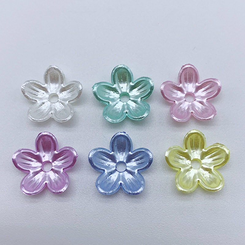 Factory direct sales of ABS mid-hole headwear, hairpin accessories, small flower diy handcrafted retro headwear accessories, versatile undefined