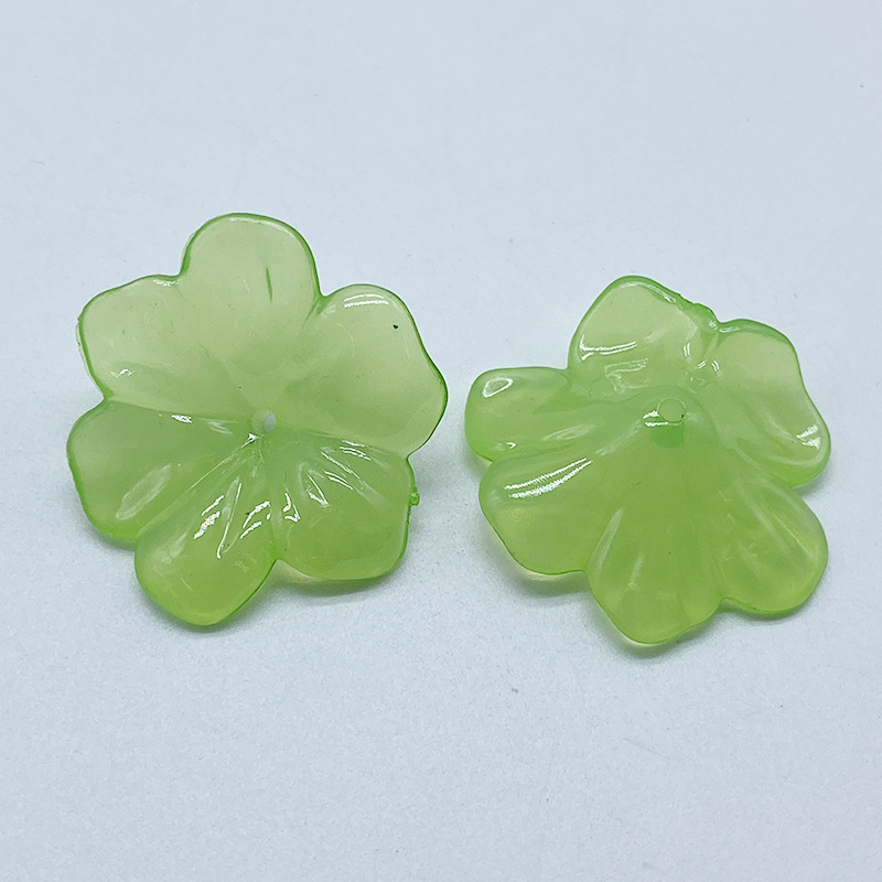 diy simple handcrafted ancient-style headwear and hairpin accessories factory direct sales acrylic jelly petal accessories undefined