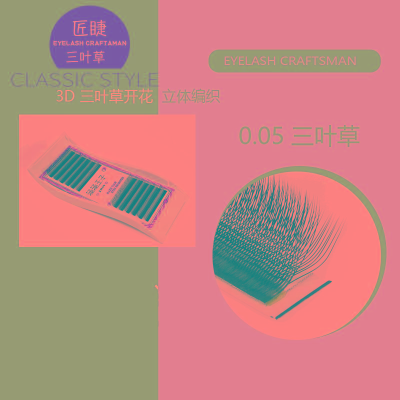 Clover eyelashes with eyelashes. Clover eyelashes with eyelashes full figure