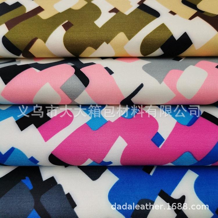 Korean velvet printing [Yiwu Factory] Large stock available for outer packaging of bags, cosmetic bags, handbags, etc