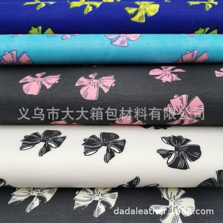 Korean velvet printing [Factory Direct Seller] Chiffon fabric, Korean velvet surface fabric, outer packaging fabric for luggage