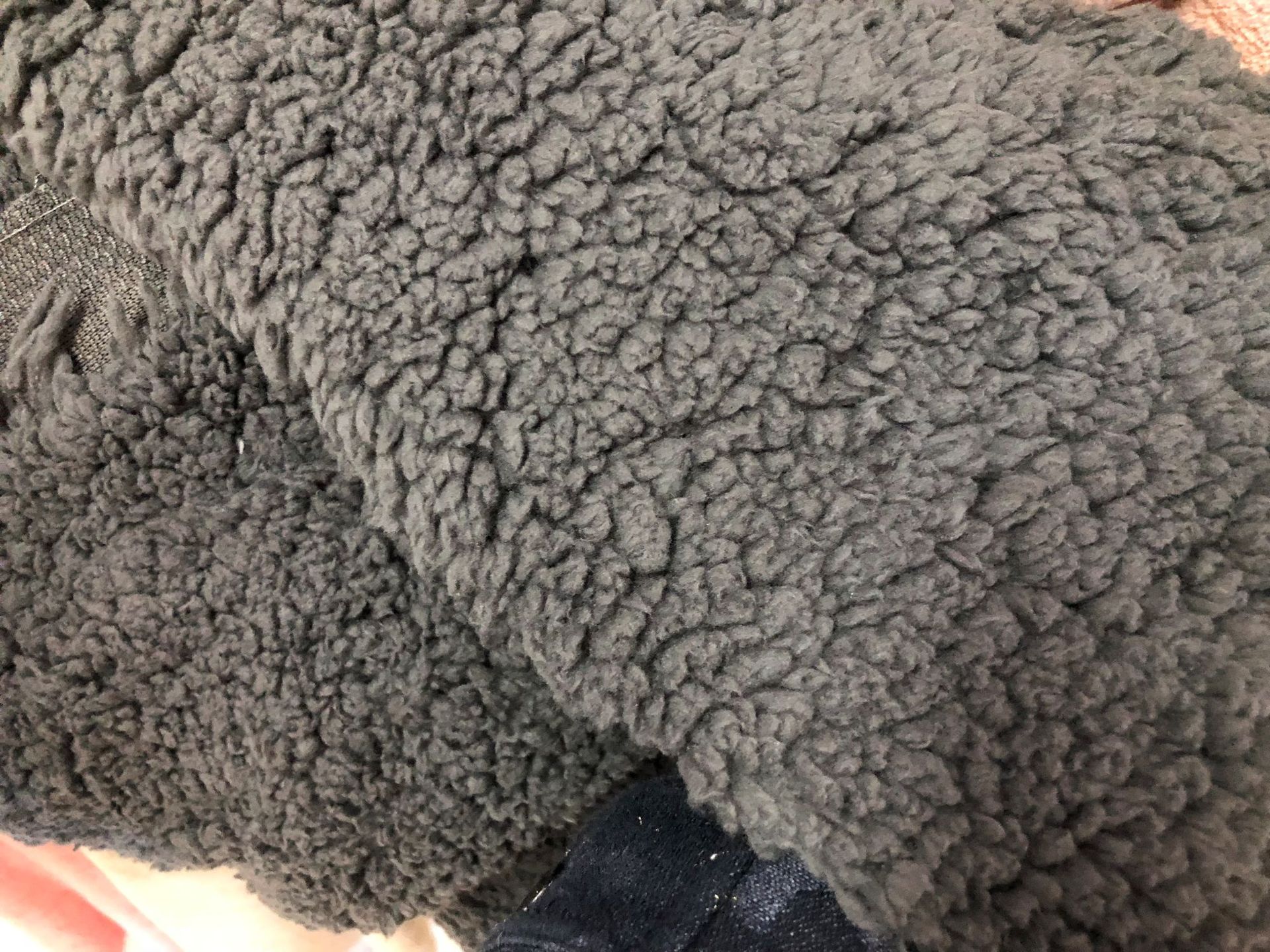 In stock: Cotton fleece one-piece scarf hat, all-polyester fine cotton fleece fabric, autumn and winter fabric, toys, home wear, warm fabric undefined