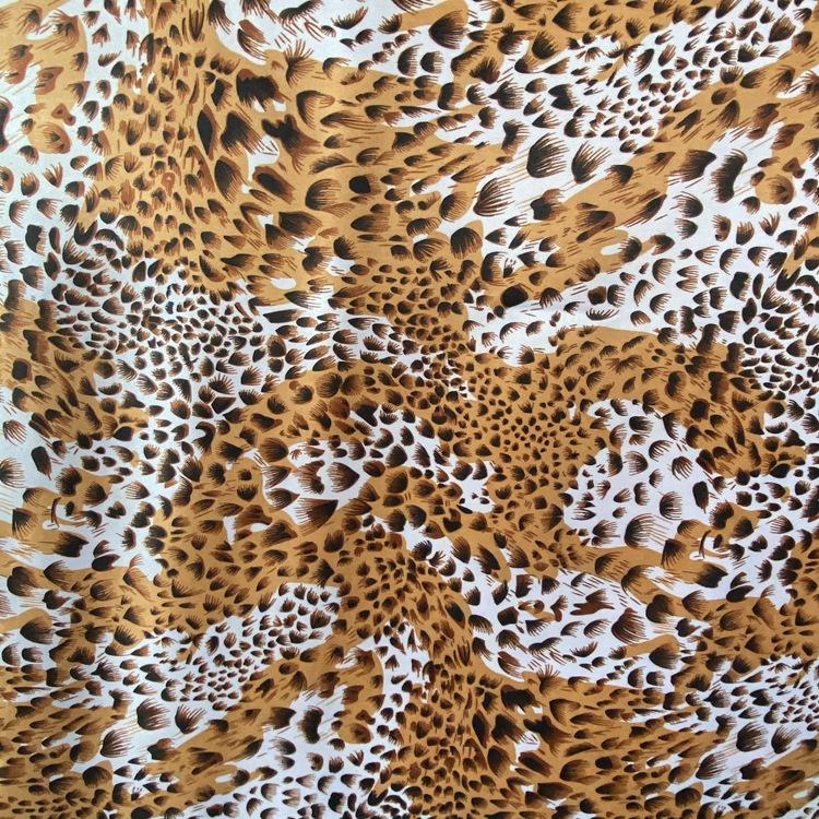 Wholesale of large quantities of packaging materials for bags, handbags, cosmetic bags, etc. printed with tiger patterns in the Setin printing series Item Picture