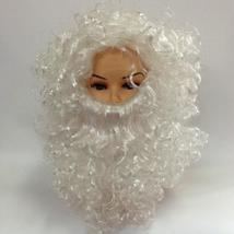 装扮圣诞老人假发胡子白色cosplay厂家直销定做圣诞节用品假发套