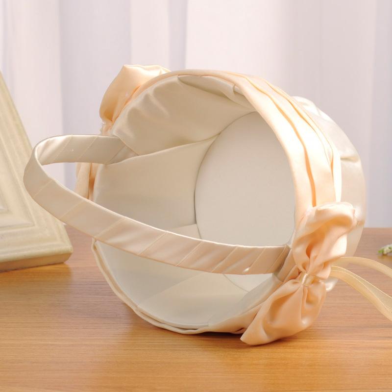 婚庆产品婚庆产品婚庆产品婚庆产品婚庆产品婚庆产品欧式婚庆花篮蝴蝶结配饰婚礼新娘花篮结婚手提花篮婚庆用品批发细节图