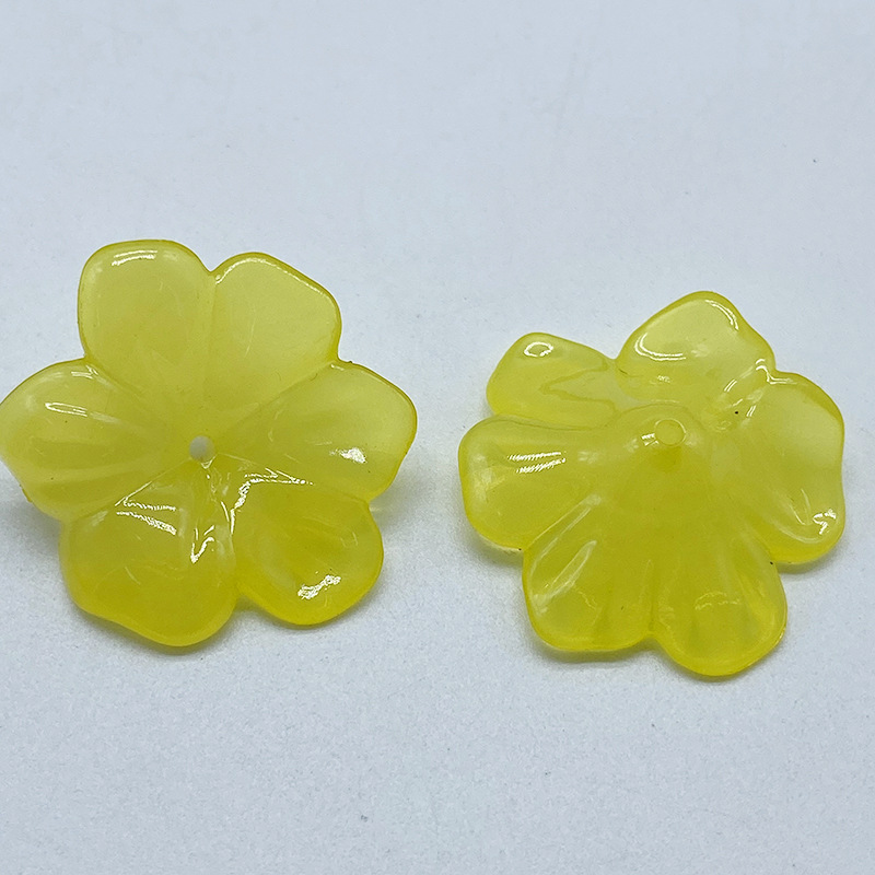 diy simple handcrafted ancient-style headwear and hairpin accessories factory direct sales acrylic jelly petal accessories undefined