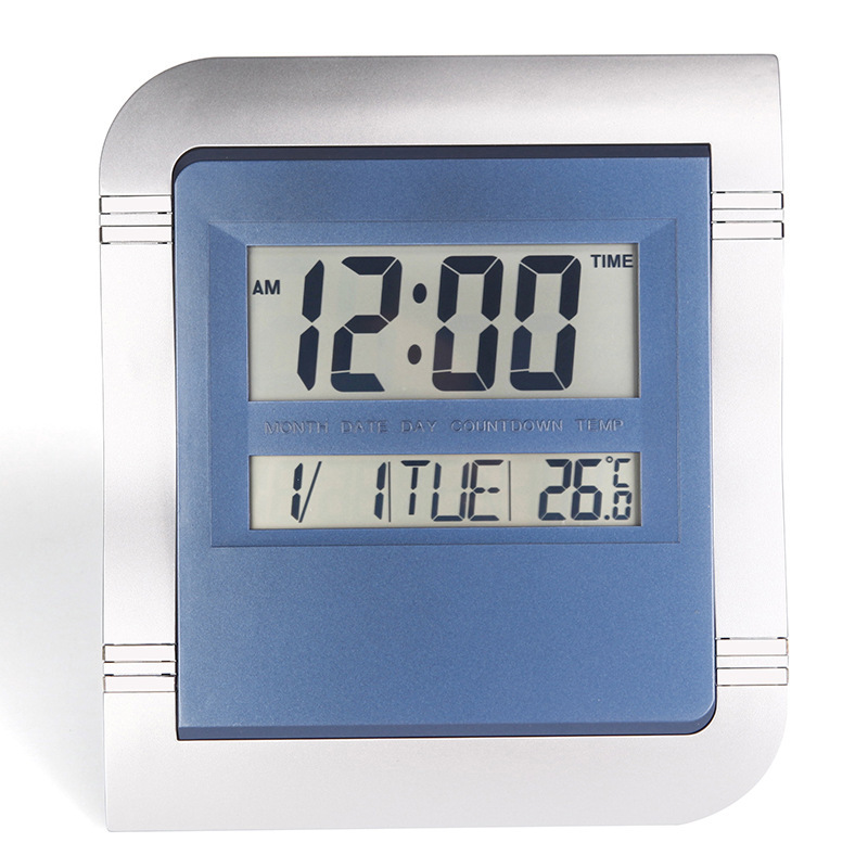 厂家直供 KENKO KK-5883 静音液晶电子钟 自动测量环境温度图