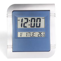 厂家直供 KENKO KK-5883 静音液晶电子钟 自动测量环境温度