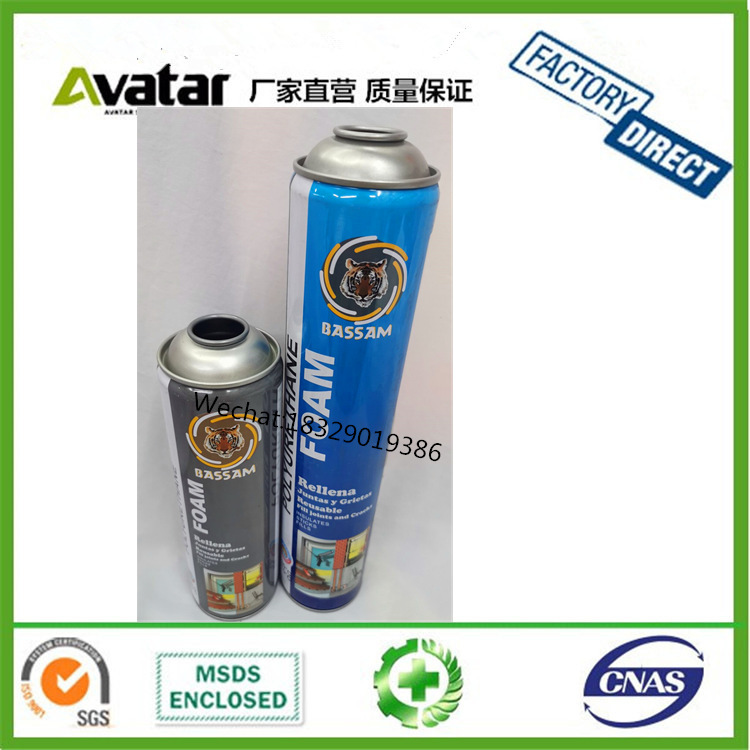 BASSAM PU GLUE聚氨酯发泡胶 填缝剂防水保温密封隔音 泡沫胶