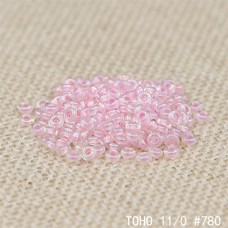 日本进口玻璃米珠TOHO东宝11/0甜甜圈系列散珠手工DIY饰品配件10g详情图8